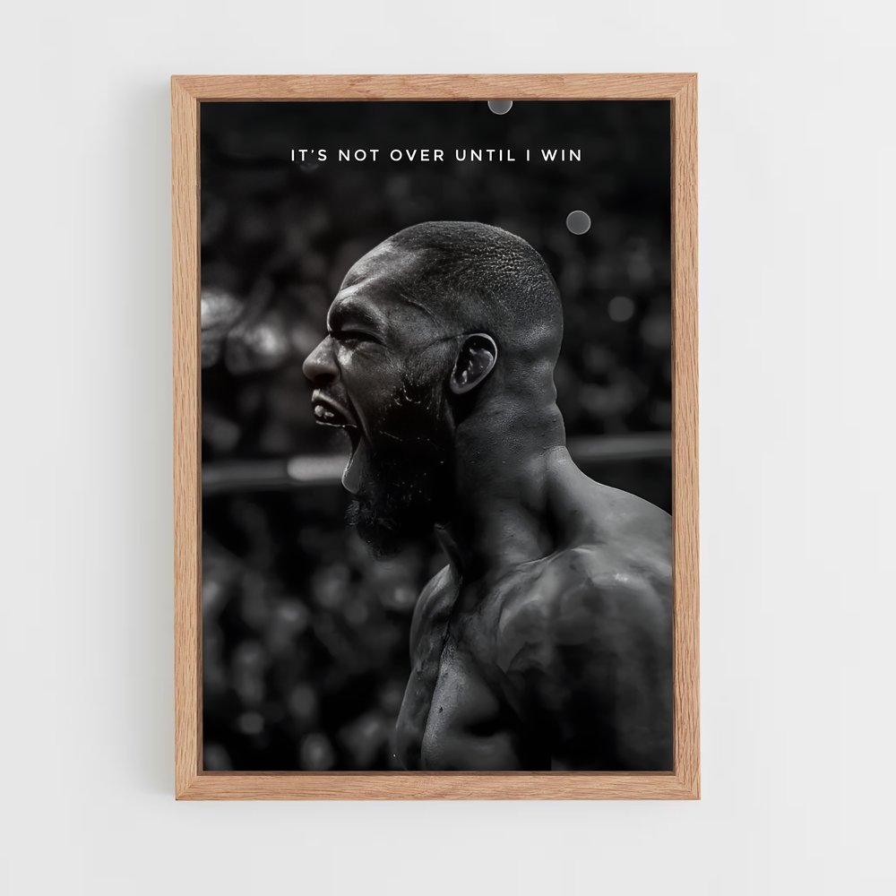 Poster Jon jones entier – affiche MMA (vue 4)